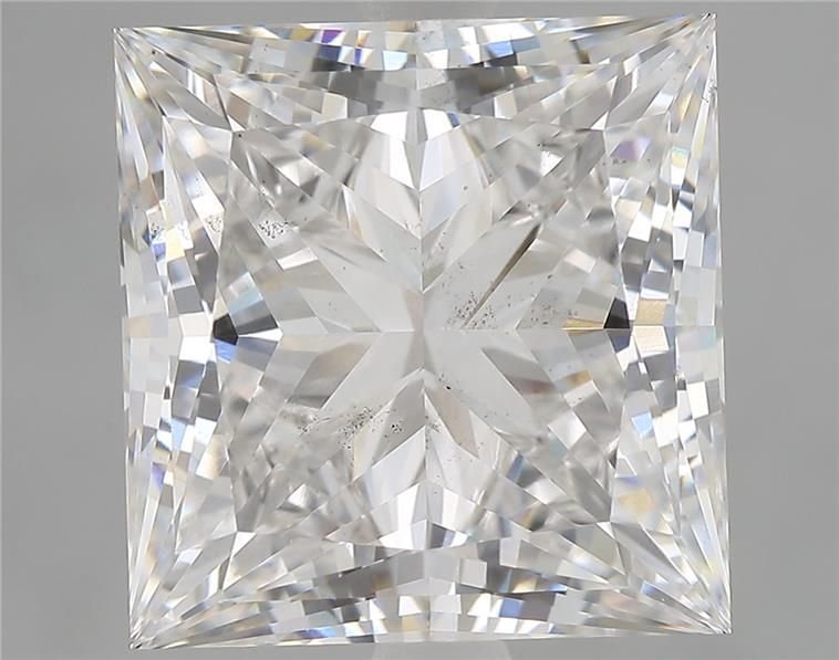 5.25ct G SI1 Rare Carat Ideal Cut Princess Lab Grown Diamond