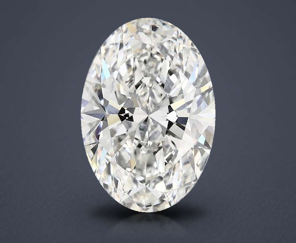 3.84 Carat Oval Lab Diamond