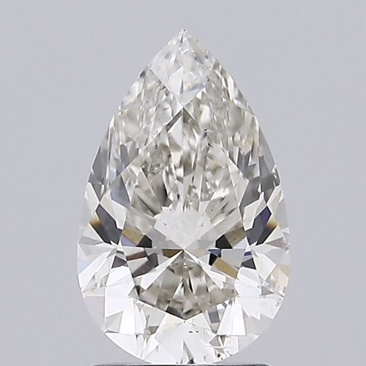 1.73ct H SI1 Rare Carat Ideal Cut Pear Lab Grown Diamond