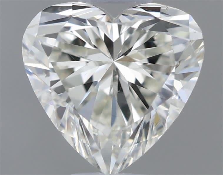 0.50ct J SI1 Good Cut Heart Diamond