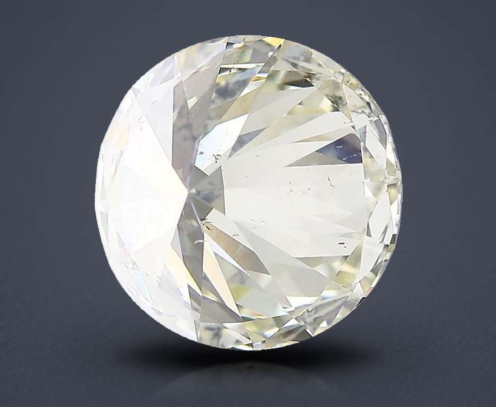 3.52 Carat Round Natural Diamond