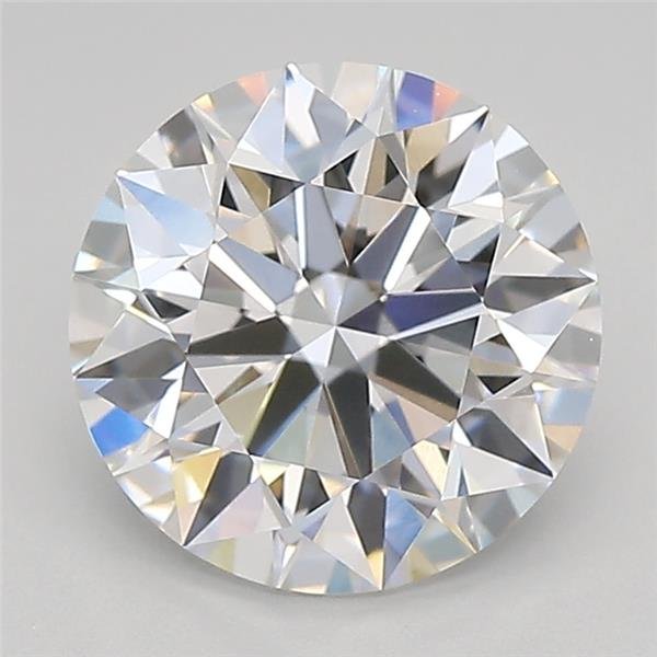 2.34ct D VVS2 Rare Carat Ideal Cut Round Lab Grown Diamond