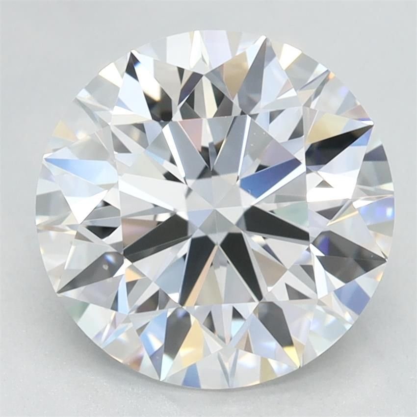 2.67ct D IF Rare Carat Ideal Cut Round Lab Grown Diamond