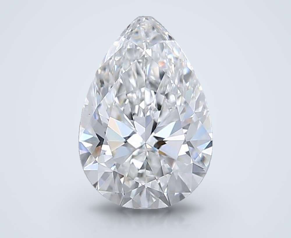 1.64 Carat Pear Lab Diamond