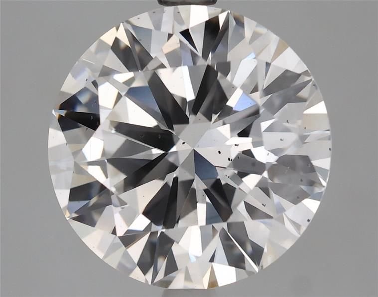 4.51ct G SI1 Excellent Cut Round Lab Grown Diamond