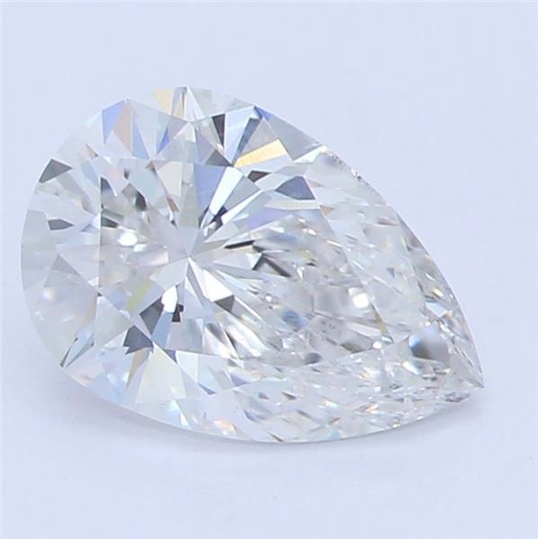 0.90ct E VS2 Rare Carat Ideal Cut Pear Lab Grown Diamond