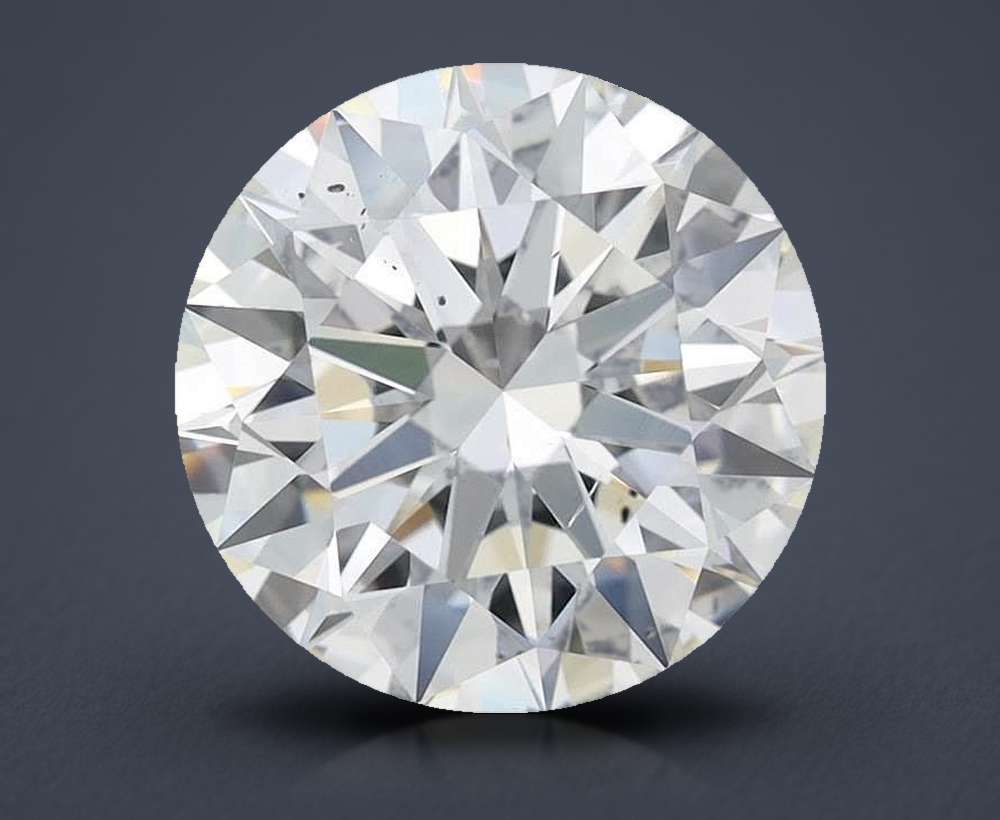 3.37 Carat Round Natural Diamond