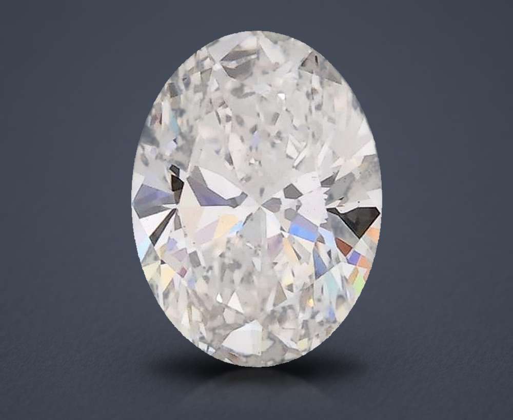 0.40 Carat Oval Lab Diamond