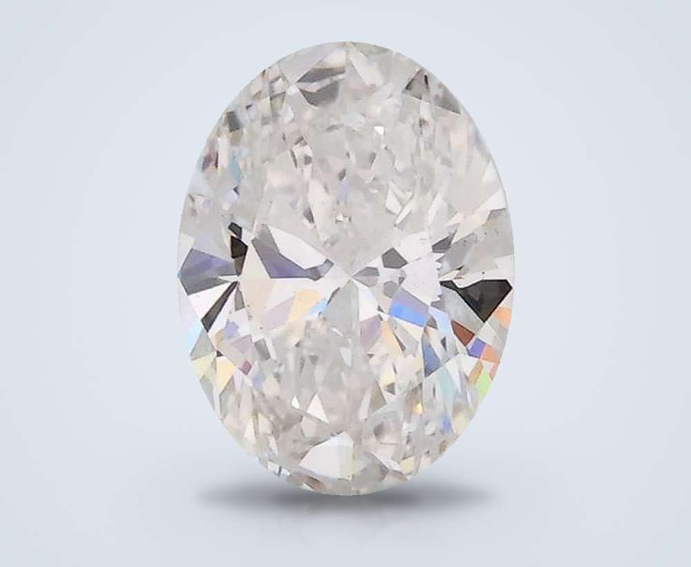 0.40 Carat Oval Lab Diamond