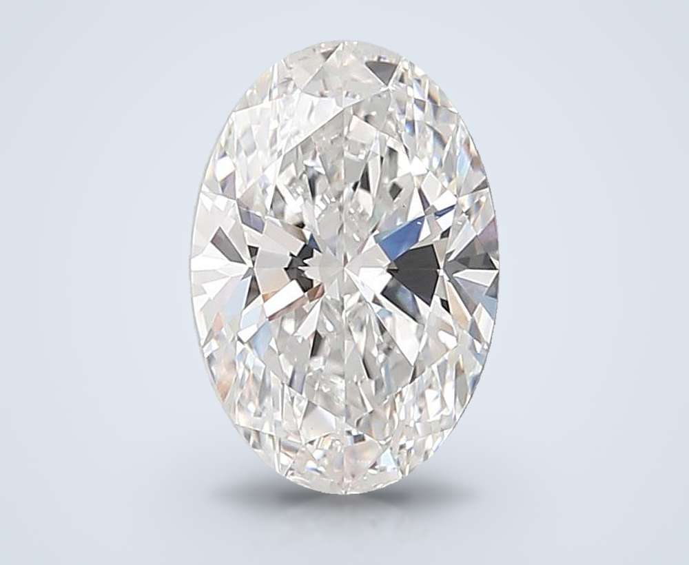 3.50 Carat Oval Lab Diamond