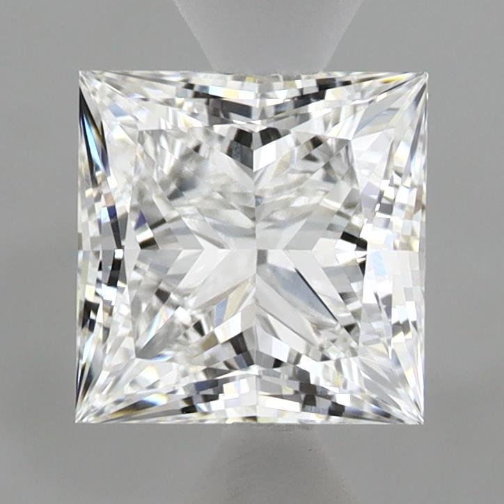 1.49ct E VVS2 Rare Carat Ideal Cut Princess Lab Grown Diamond