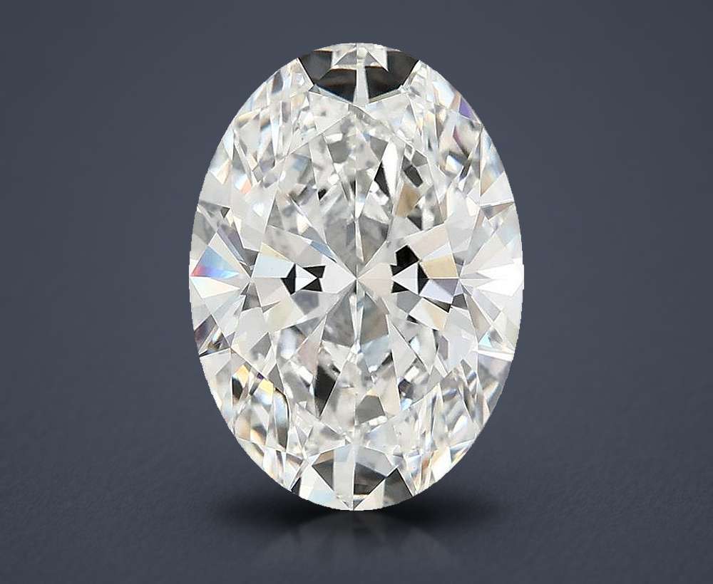 3.82 Carat Oval Lab Diamond