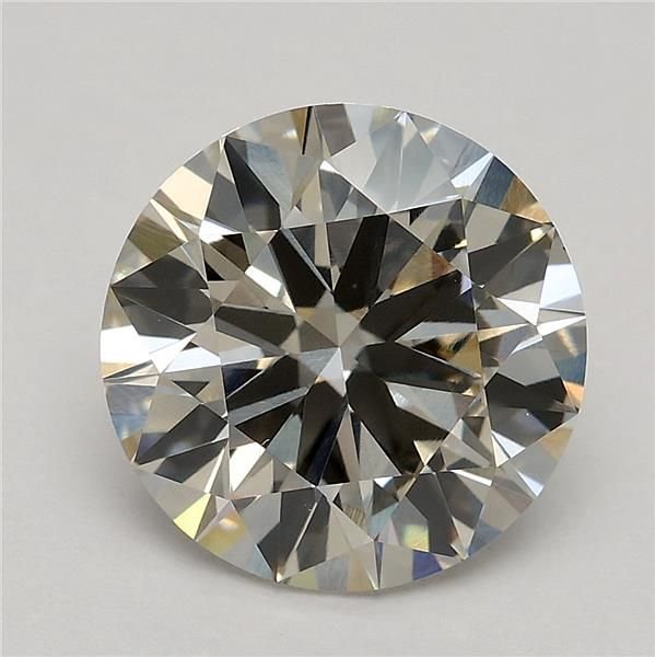 2.51ct K VVS2 Rare Carat Ideal Cut Round Lab Grown Diamond