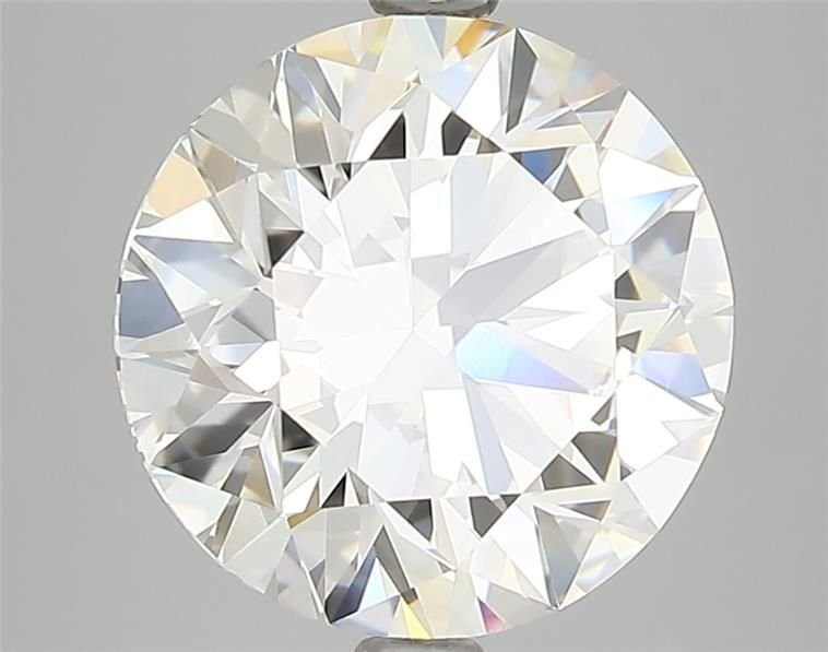 3.13ct J VS1 Rare Carat Ideal Cut Round Diamond