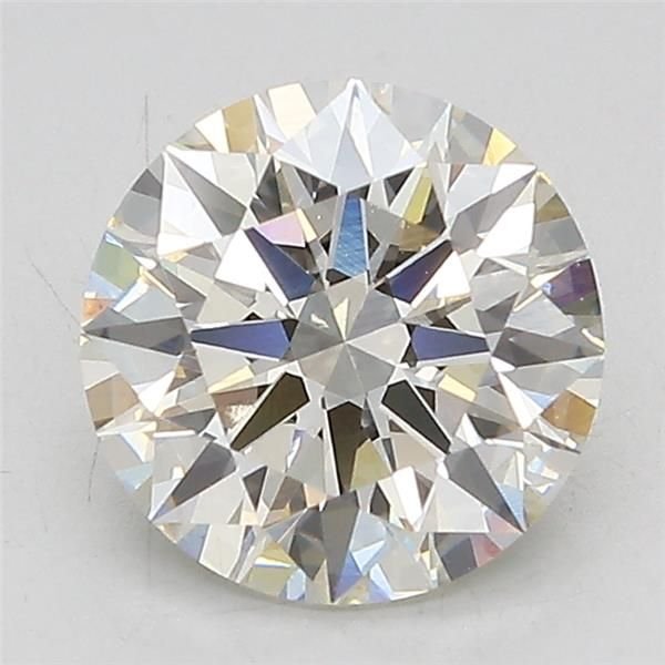 2.14ct J VS1 Rare Carat Ideal Cut Round Lab Grown Diamond