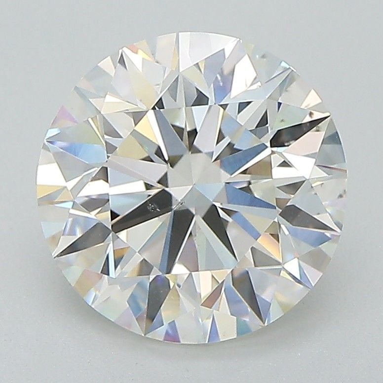 3.01ct G SI1 Rare Carat Ideal Cut Round Diamond