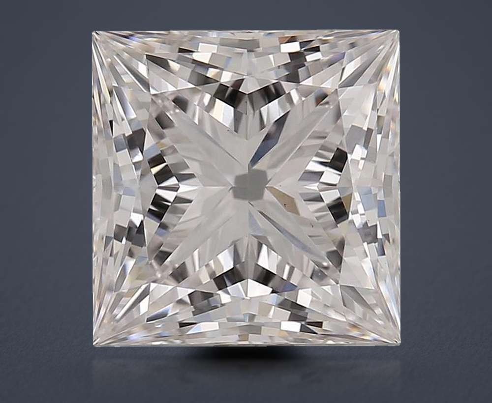 2.72 Carat Princess Lab Diamond