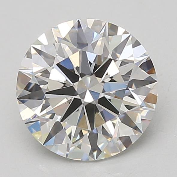 2.10ct F VS2 Rare Carat Ideal Cut Round Lab Grown Diamond