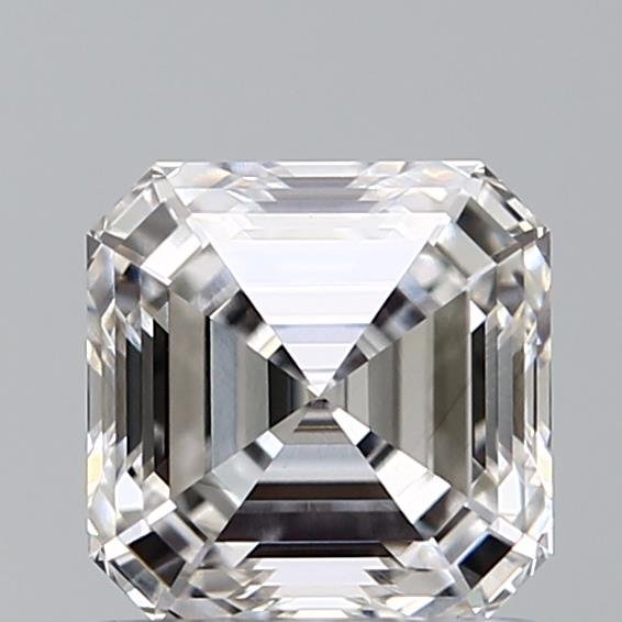 1.21ct F VVS2 Rare Carat Ideal Cut Asscher Lab Grown Diamond