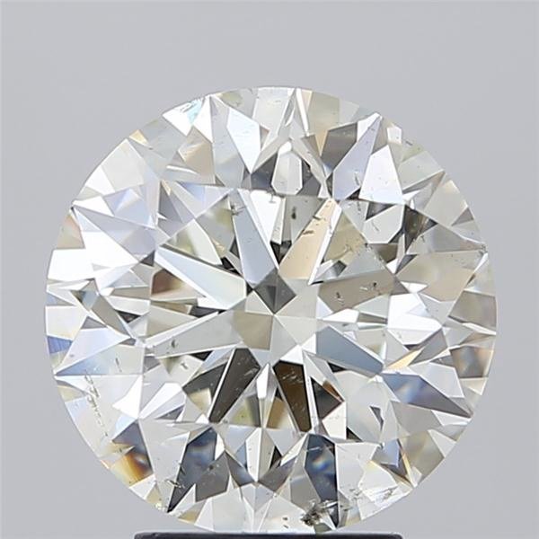 4.02ct I SI1 Excellent Cut Round Diamond