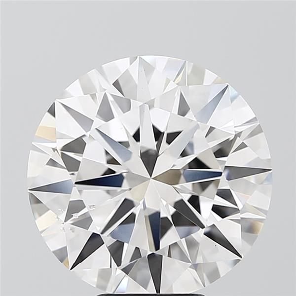 6.65ct F VS2 Excellent Cut Round Lab Grown Diamond