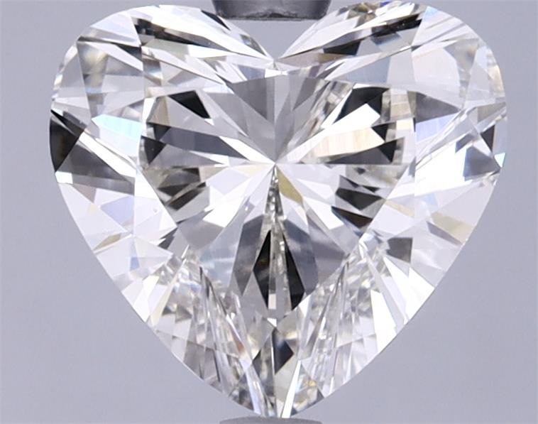 2.10ct I VVS2 Rare Carat Ideal Cut Heart Lab Grown Diamond