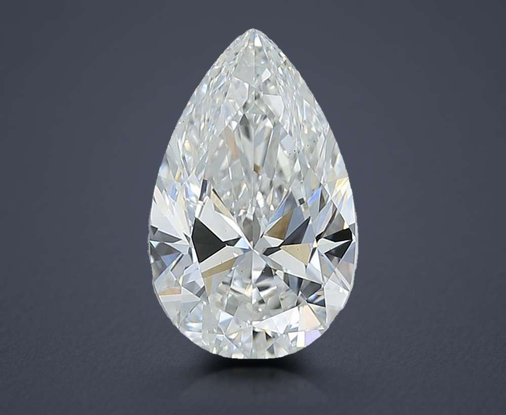 2.40 Carat Pear Lab Diamond