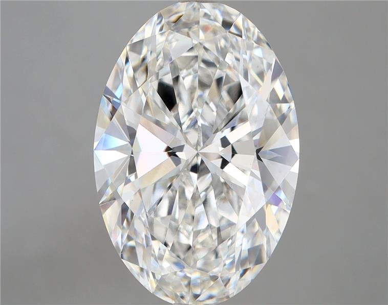 6.53 Carat Oval Lab Diamond