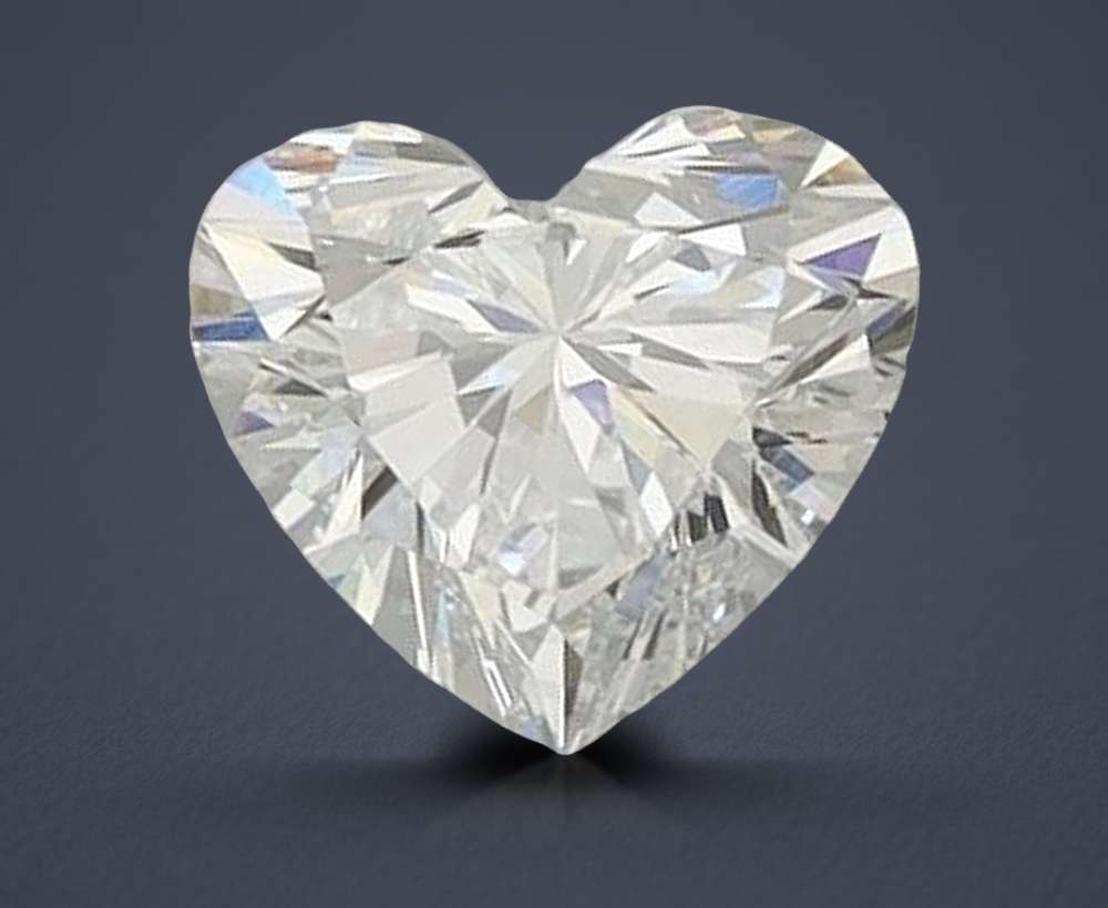 0.56 Carat Heart Lab Diamond
