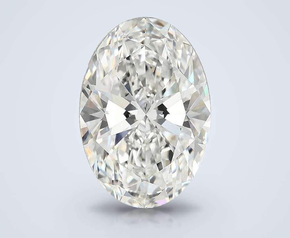 6.00 Carat Oval Lab Diamond
