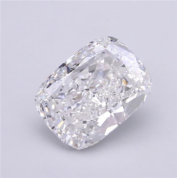 6.02ct E VVS2 Rare Carat Ideal Cut Cushion Lab Grown Diamond