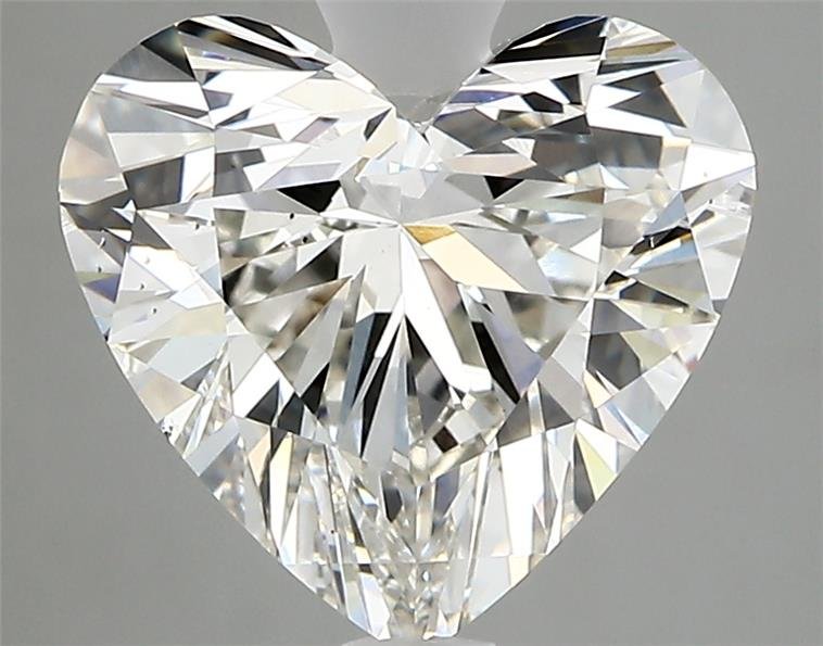 3.19ct H VS1 Rare Carat Ideal Cut Heart Lab Grown Diamond