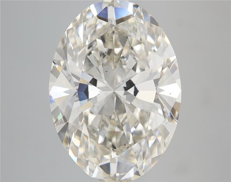 5.24ct I VS2 Rare Carat Ideal Cut Oval Lab Grown Diamond