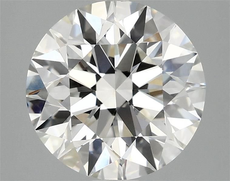 2.96 Carat Round Lab Diamond