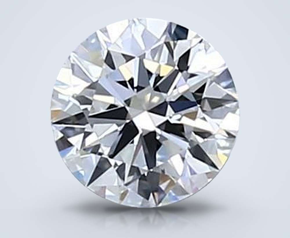 0.37 Carat Round Natural Diamond