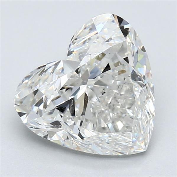 2.51ct G SI2 Excellent Cut Heart Diamond