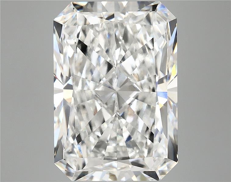 12.09ct F VVS2 Rare Carat Ideal Cut Radiant Lab Grown Diamond