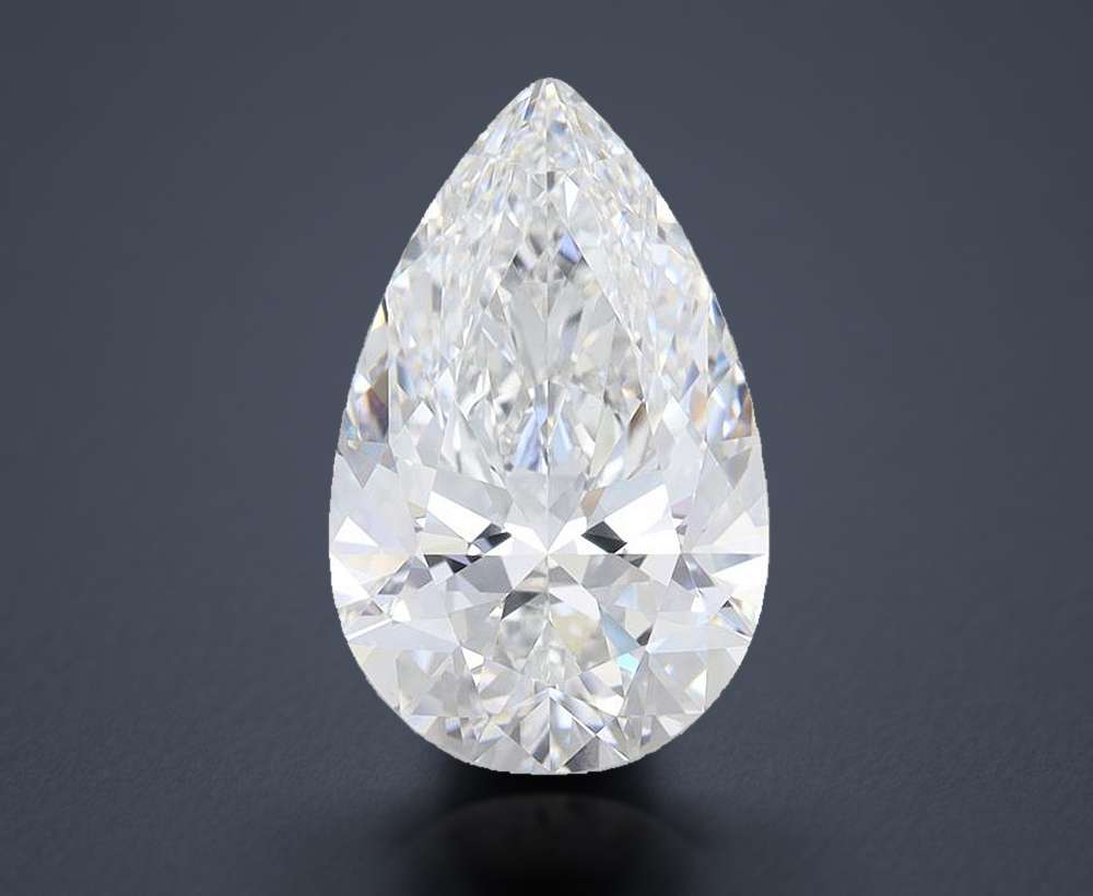 4.28 Carat Pear Lab Diamond