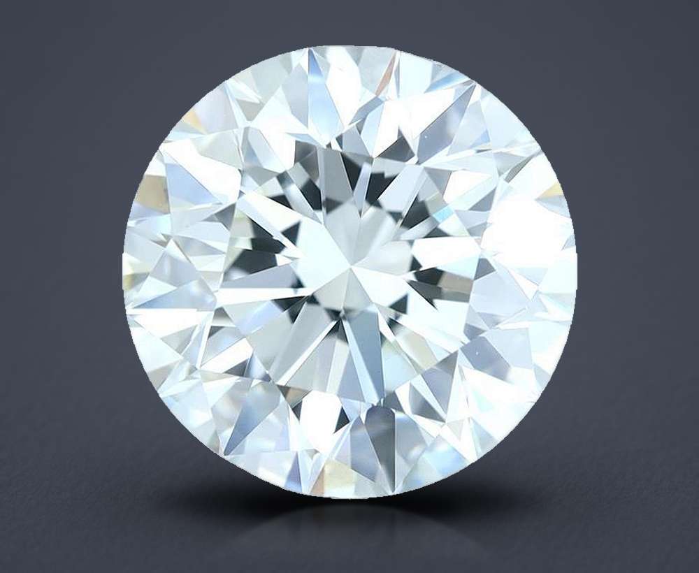 5.00 Carat Round Natural Diamond