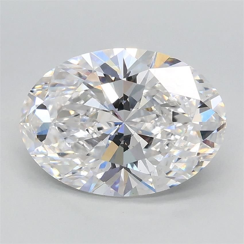 2.09ct D VS1 Rare Carat Ideal Cut Oval Lab Grown Diamond