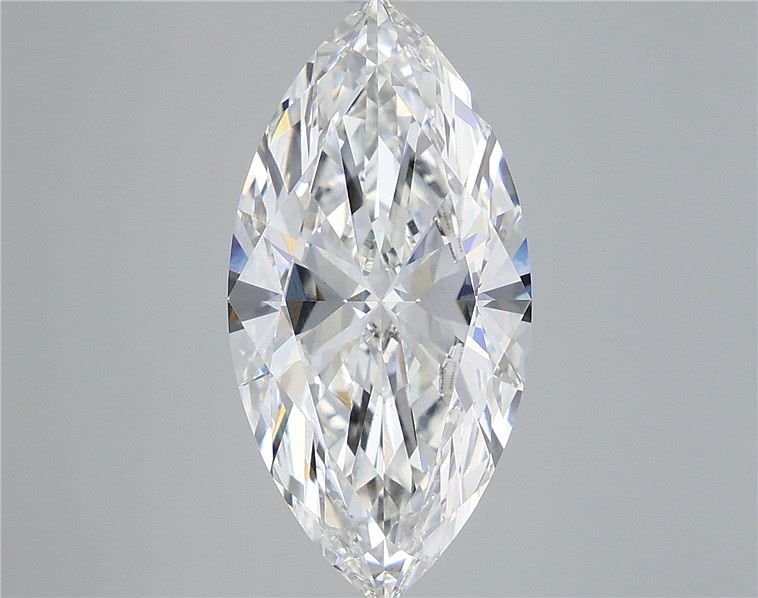6.51ct F VS1 Rare Carat Ideal Cut Marquise Lab Grown Diamond