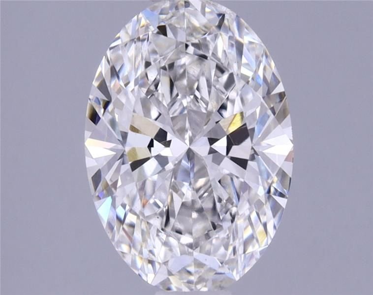1.15ct F VS2 Rare Carat Ideal Cut Oval Lab Grown Diamond