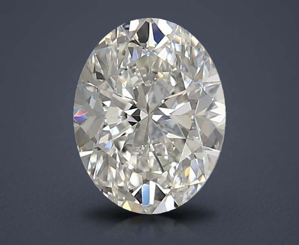 0.91 Carat Oval Natural Diamond