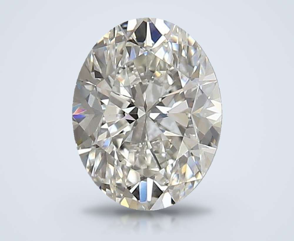 0.91 Carat Oval Natural Diamond