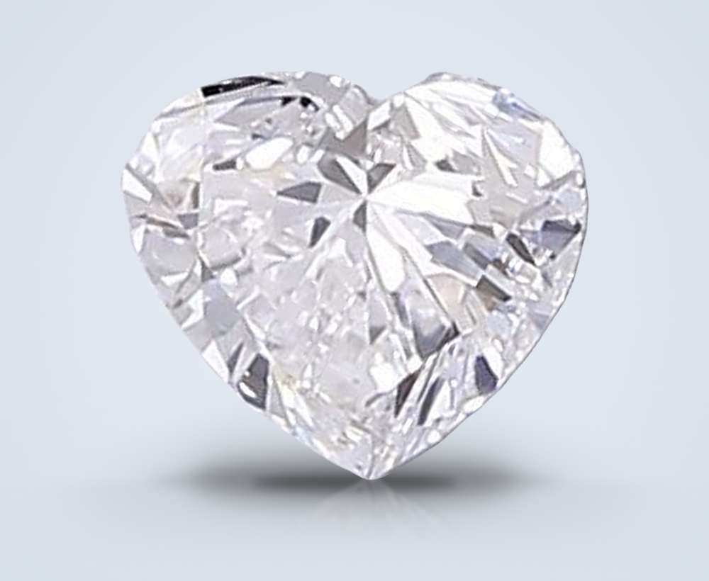 0.46 Carat Heart Lab Diamond