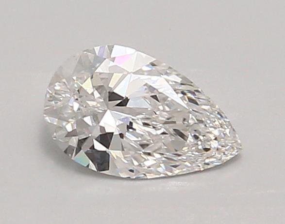 0.78ct D VVS2 Rare Carat Ideal Cut Pear Lab Grown Diamond