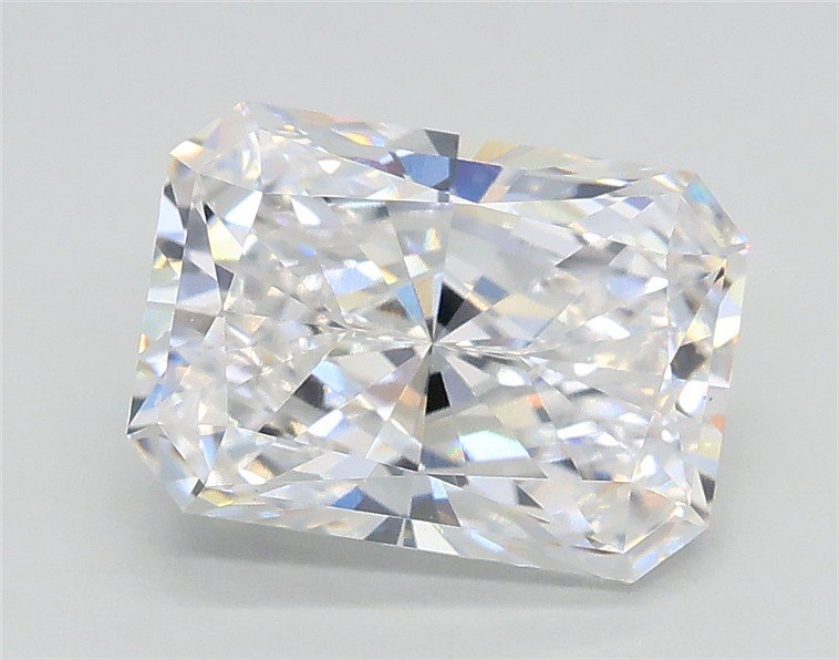 2.04ct E VS1 Rare Carat Ideal Cut Radiant Lab Grown Diamond