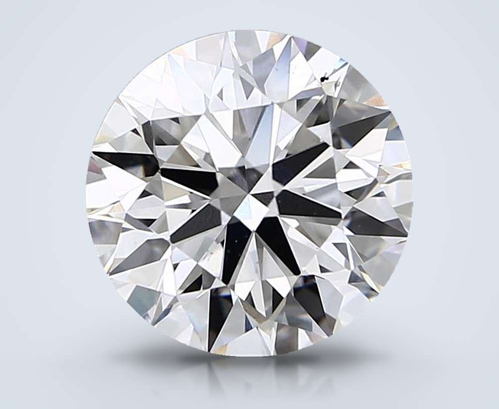 3.71 Carat Round Lab Diamond