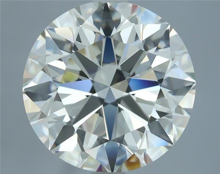 4.01ct J VVS1 Ideal Cut Round Diamond