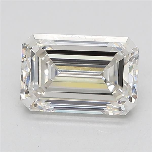 2.00ct G VVS2 Rare Carat Ideal Cut Emerald Lab Grown Diamond
